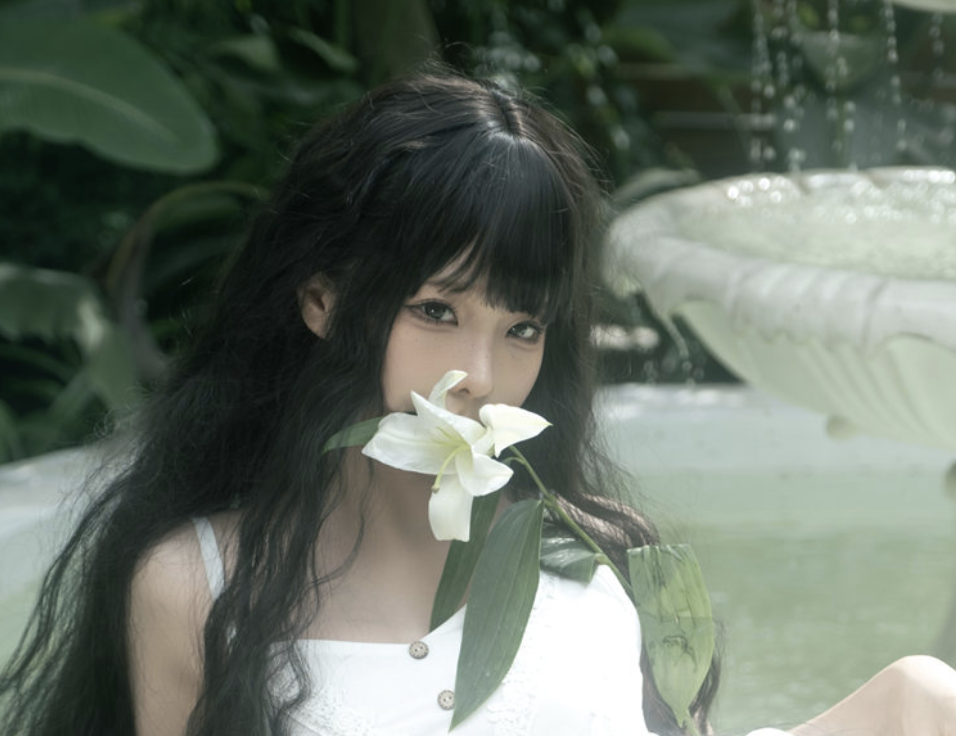 图片[2]-粉红梦境：蠢沫沫的少女心写真集，甜到心化！-瓜次元