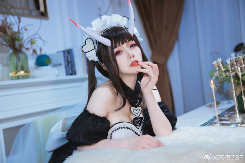 末夜787的图片鉴赏，双重属性的可爱coser-瓜次元
