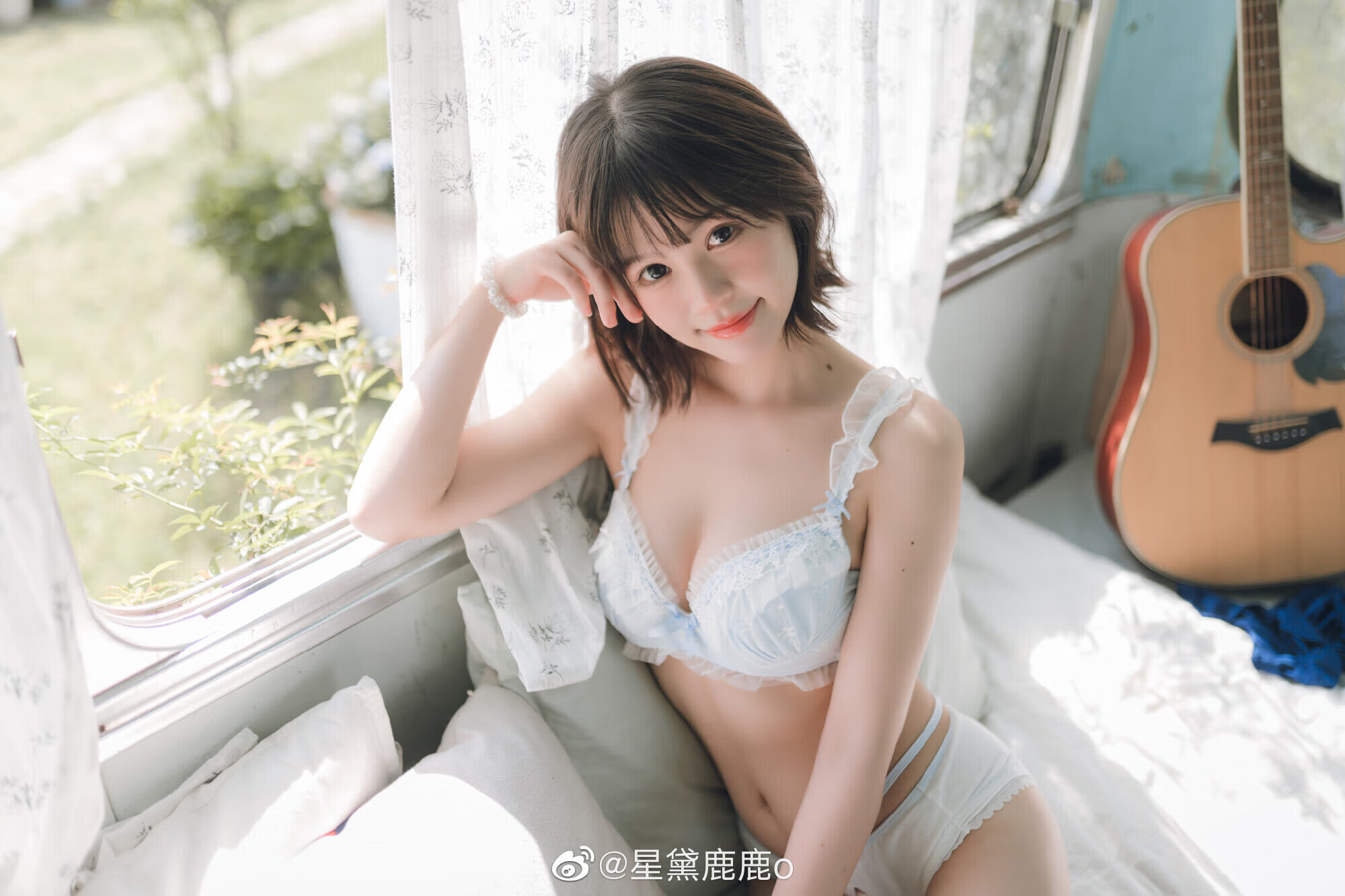 居家小可爱@星黛鹿鹿，如此甜美的小姐姐你心动了吗-瓜次元