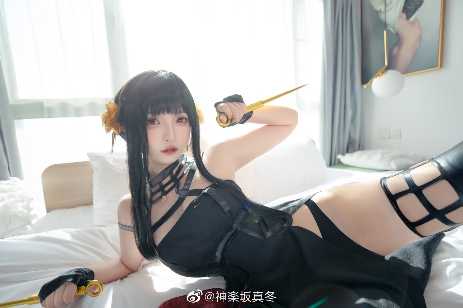 神楽坂真冬COS——约尔太太，纯欲的宅男杀手-瓜次元