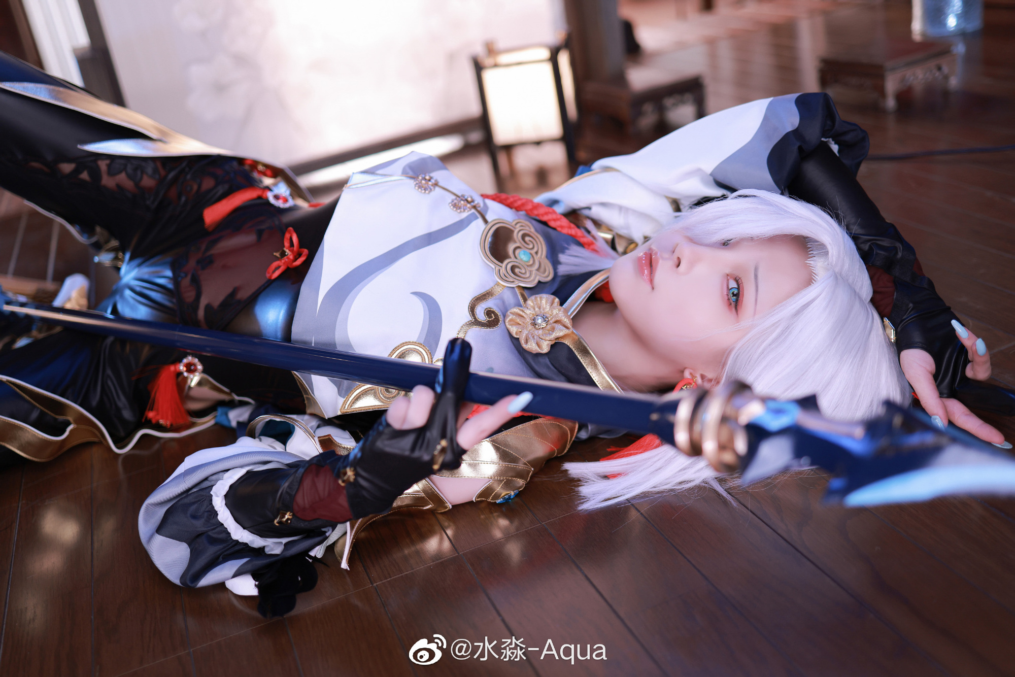 水淼Aqua神还原COS，一颦一笑都深深吸引了我-瓜次元