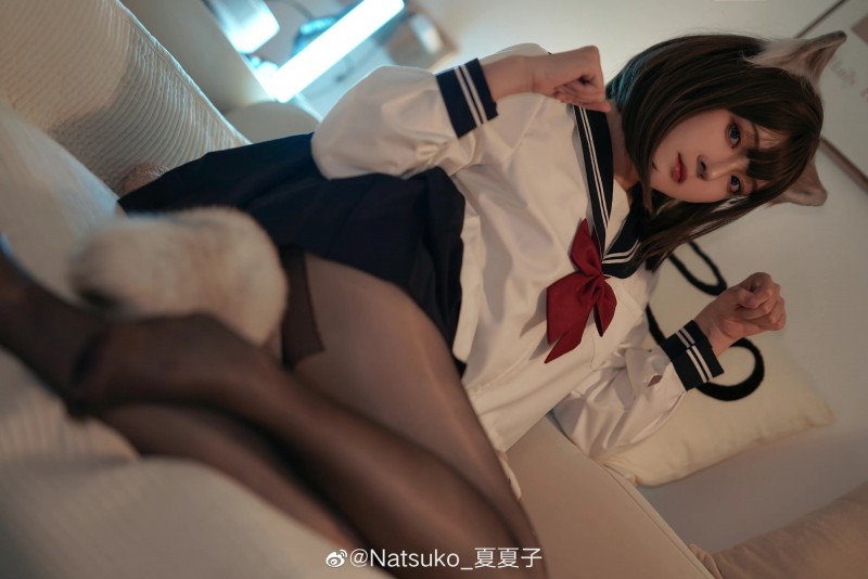 Natsuko夏夏子最新作品，夏夏子的猫爬架作品鉴赏-瓜次元