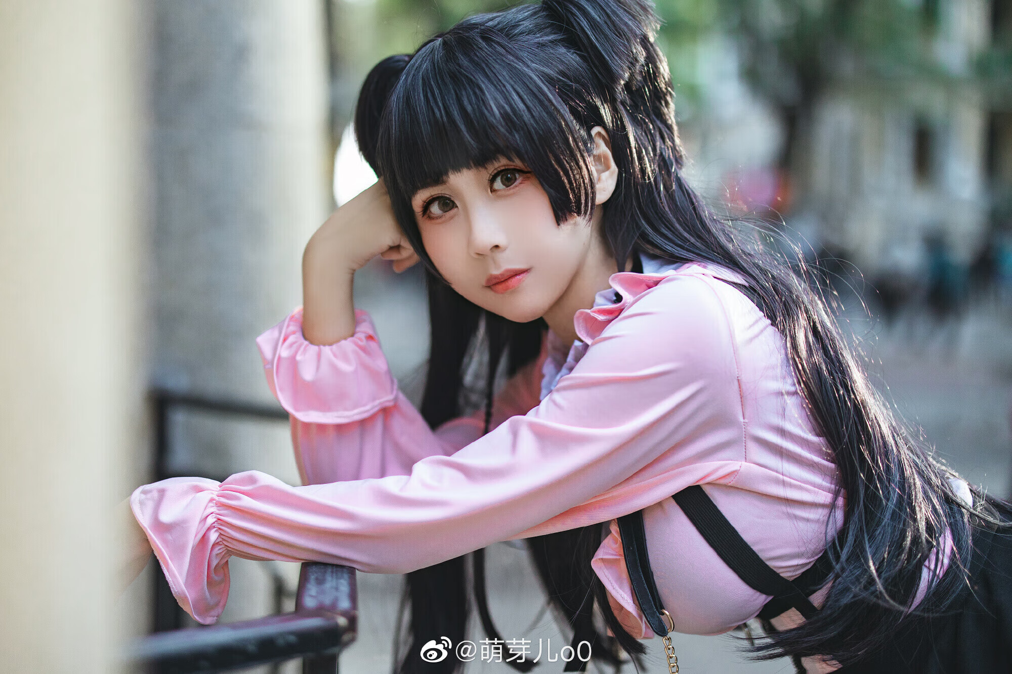 大眼睛的萌甜女孩——萌芽儿o0，难道你不想捏捏她可爱的脸蛋吗-瓜次元
