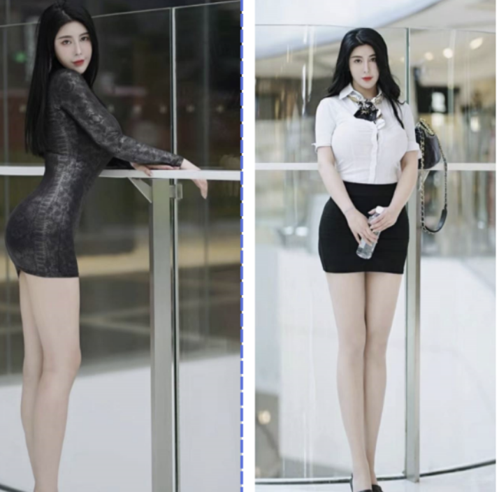 微密女神猪小七图集，男士眼中的街拍女神-瓜次元