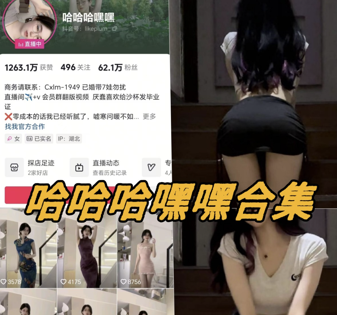 抖音 哈哈哈嘿嘿微密圈全套付费写真合集-瓜次元