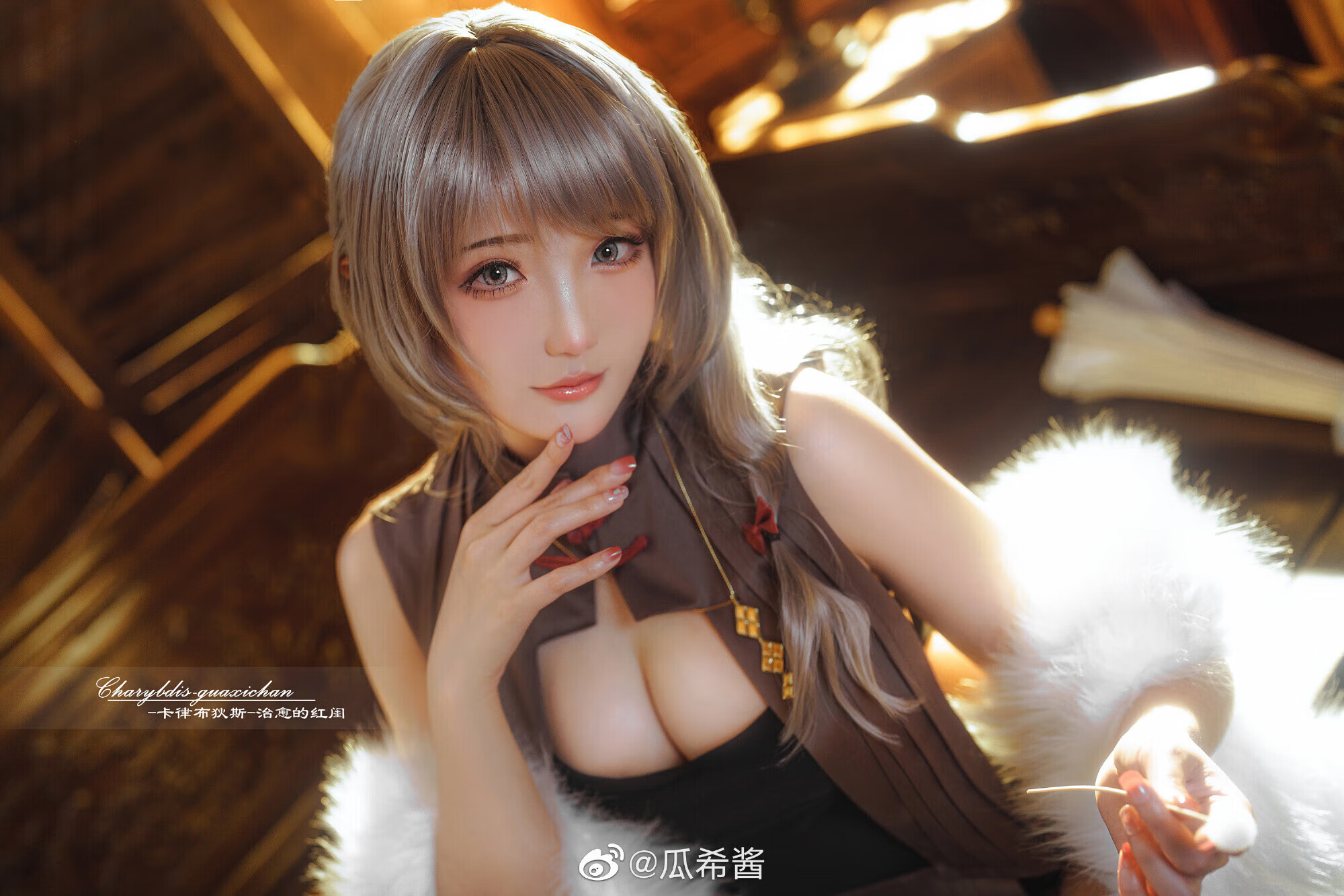 瓜希酱cos碧蓝航线——圣路易斯，快去看瓜希酱作品-瓜次元